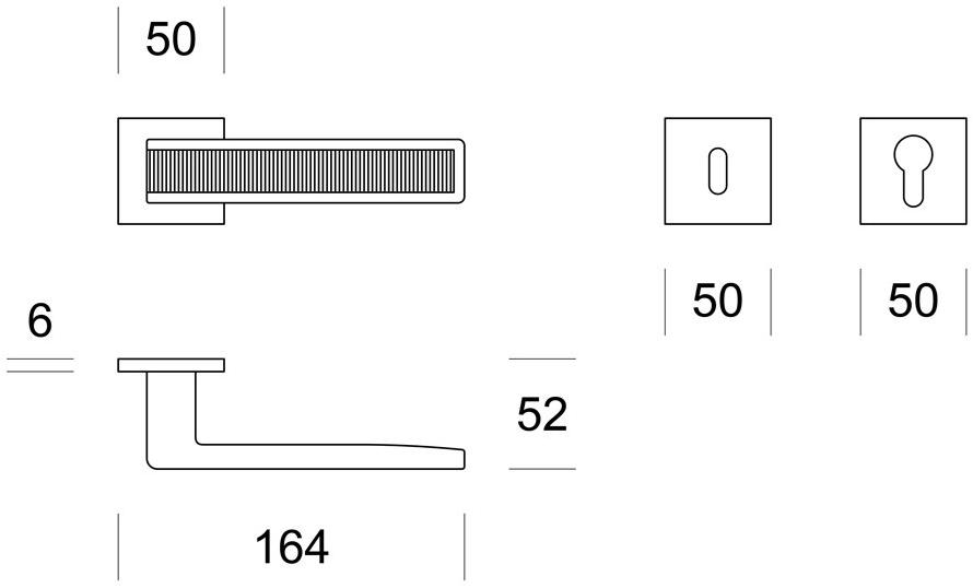 Ento Ручка из латуни на розетке Teca 6270r6 - Вид №3