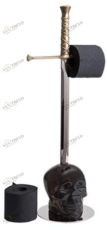 Vallvé Двойной держатель рулона из стали Cranium 0150008