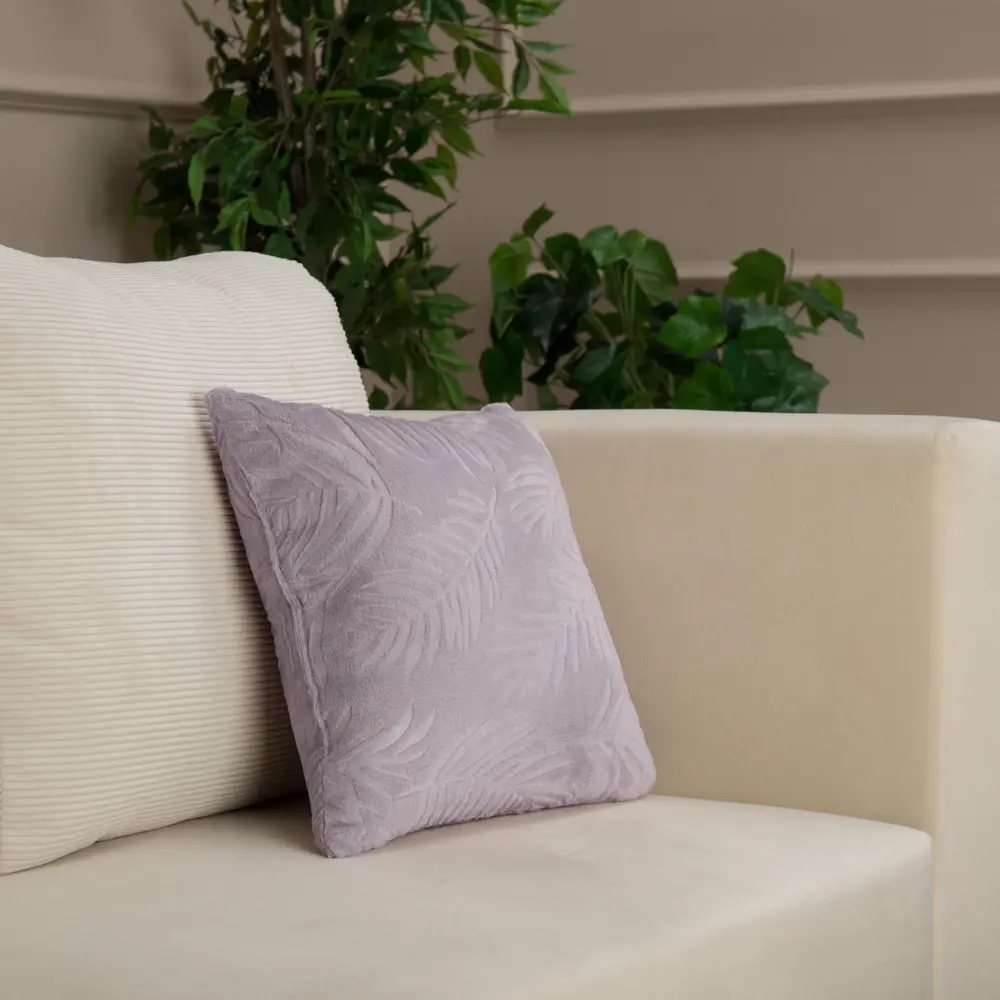 Декоративная подушка TEXREPUBLIC Листья 40x40 см скандинавский стиль 89417257 STLM-1576436 - Вид №3