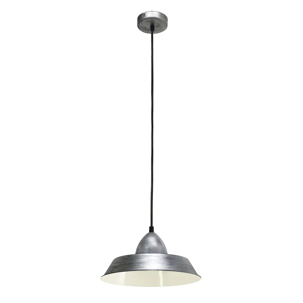 Подвес Auckland 1хE27x60 Вт, 260 мм, цвет серебристый Maytoni STLM-2076698