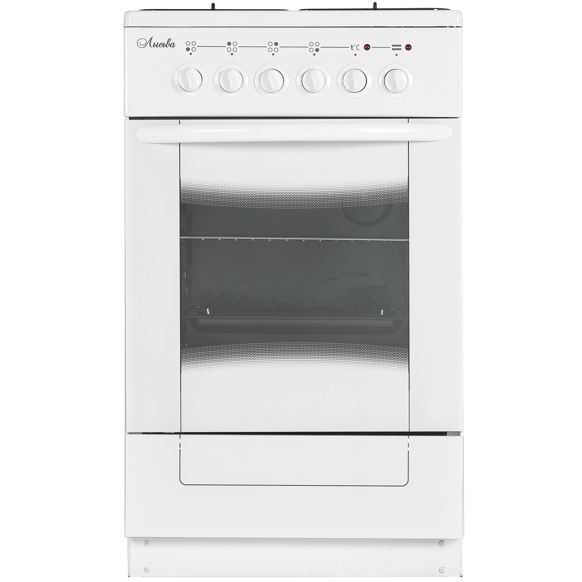 8139407 Комбинированная плита Лысьва ЭГ 401 M2C-2у белый STDN-0023169