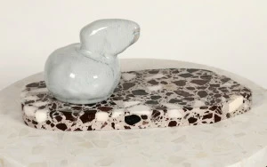 KAROISTANBUL Поднос в венецианском терраццо Complementi d'arredo