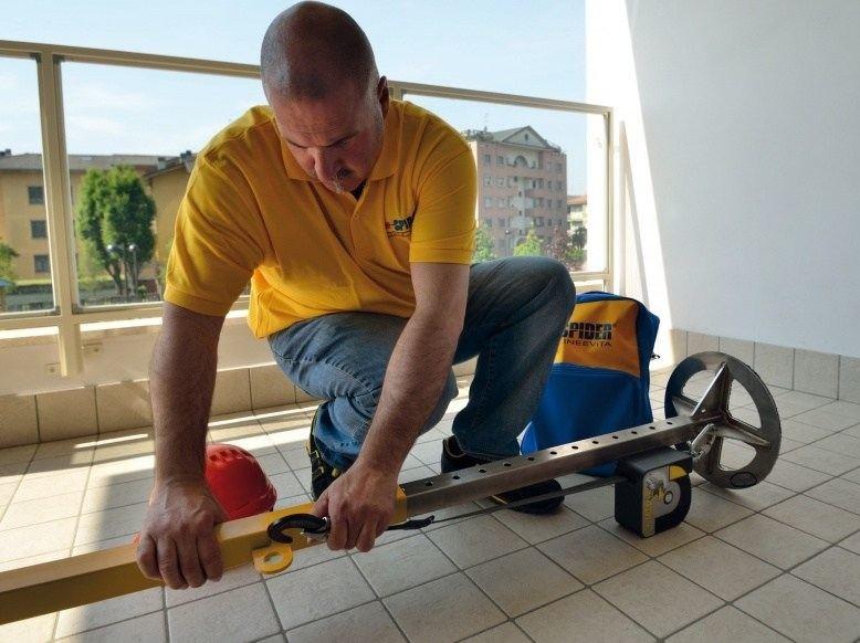 Spider Lineevita Легко транспортируемый предохранительный анкер с сумкой sun-id-1347017 - Вид №1