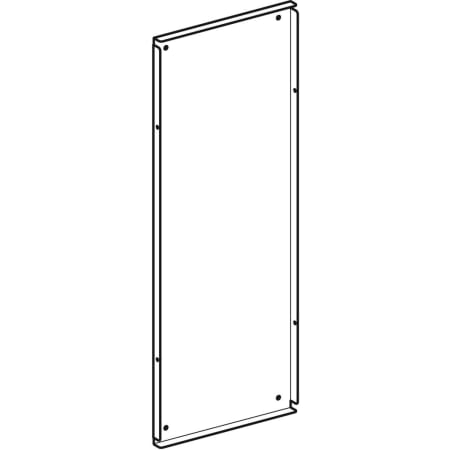 461.468.00.1 Geberit GIS Rückwand für Nischenablagebox mit Einlegeböden Geberit  - Вид №1