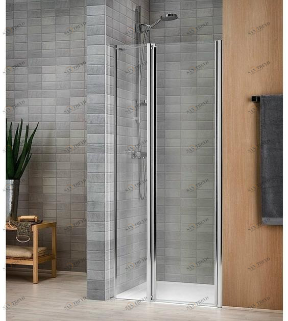 Duka Хрустальная душевая кабина с поддоном Vertica - con soli profili verticali V6twl