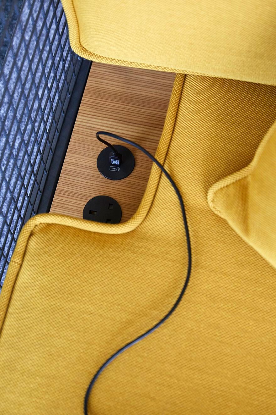 Двусторонний линейный диван с высокой спинкой Established&Sons сетка ARCH-00031066 - Вид №10