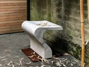 Agapecasa Сиденье из мрамора для дома и на улице Clizia