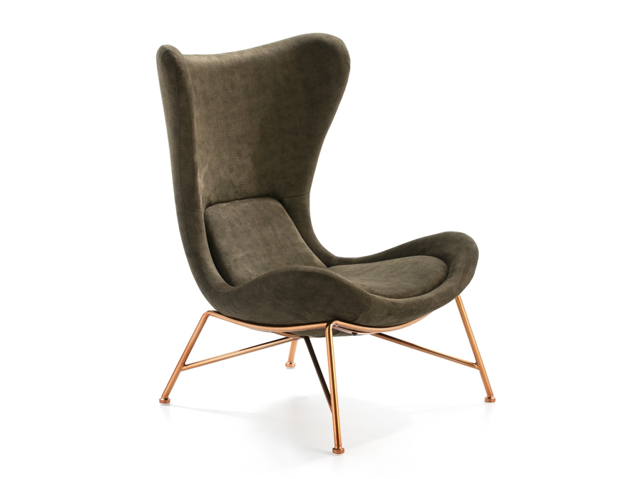 098728 Кресло темно-зеленое Schuller Andrews 