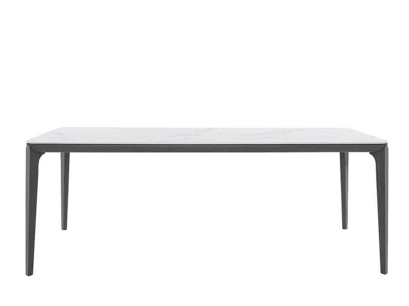 Мраморный прямоугольный обеденный стол Calacatta HC28 maison Erika ARCH-00149587