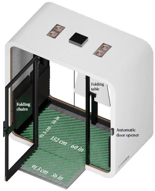 Framery Акустическая офисная будка Framery q sun-id-1429996 - Вид №7