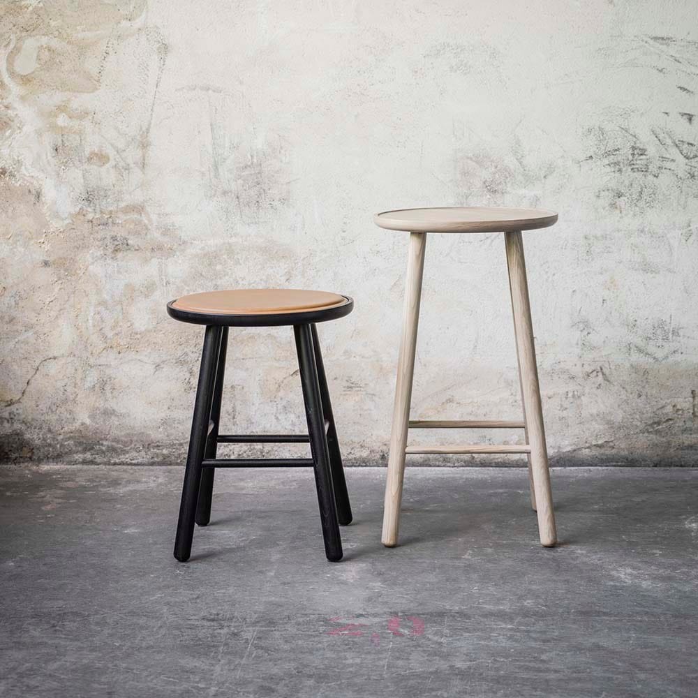 Табурет из ясеня с подставкой для ног Hans K ZigZag ARCH-00032032 - Вид №3