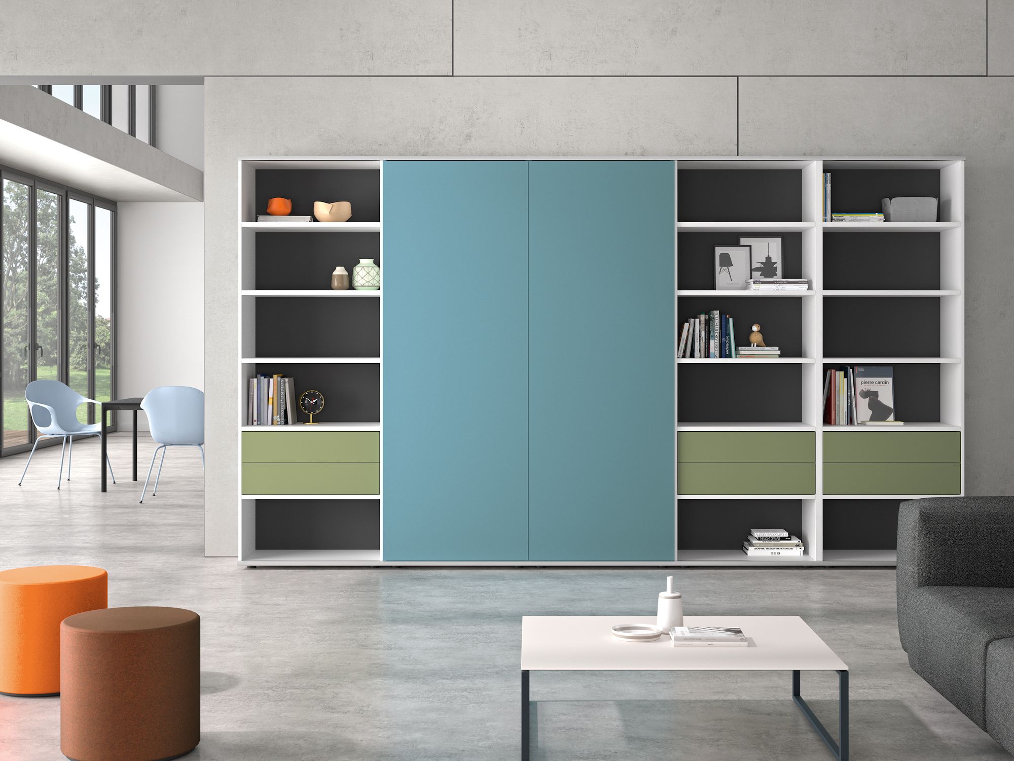 Книжный магазин в дневное время werner works basic S ARCH-00093197 - Вид №2