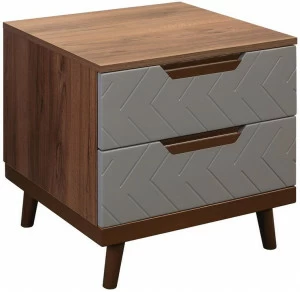 1396 Тумба прикроватная Сканди Грей R-HOME