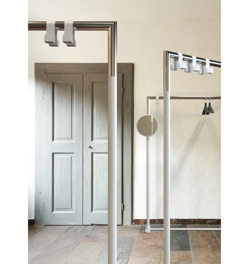 FROST Вешалка для одежды на колесиках U6002, 60см sun-id-1965843 - Вид №10