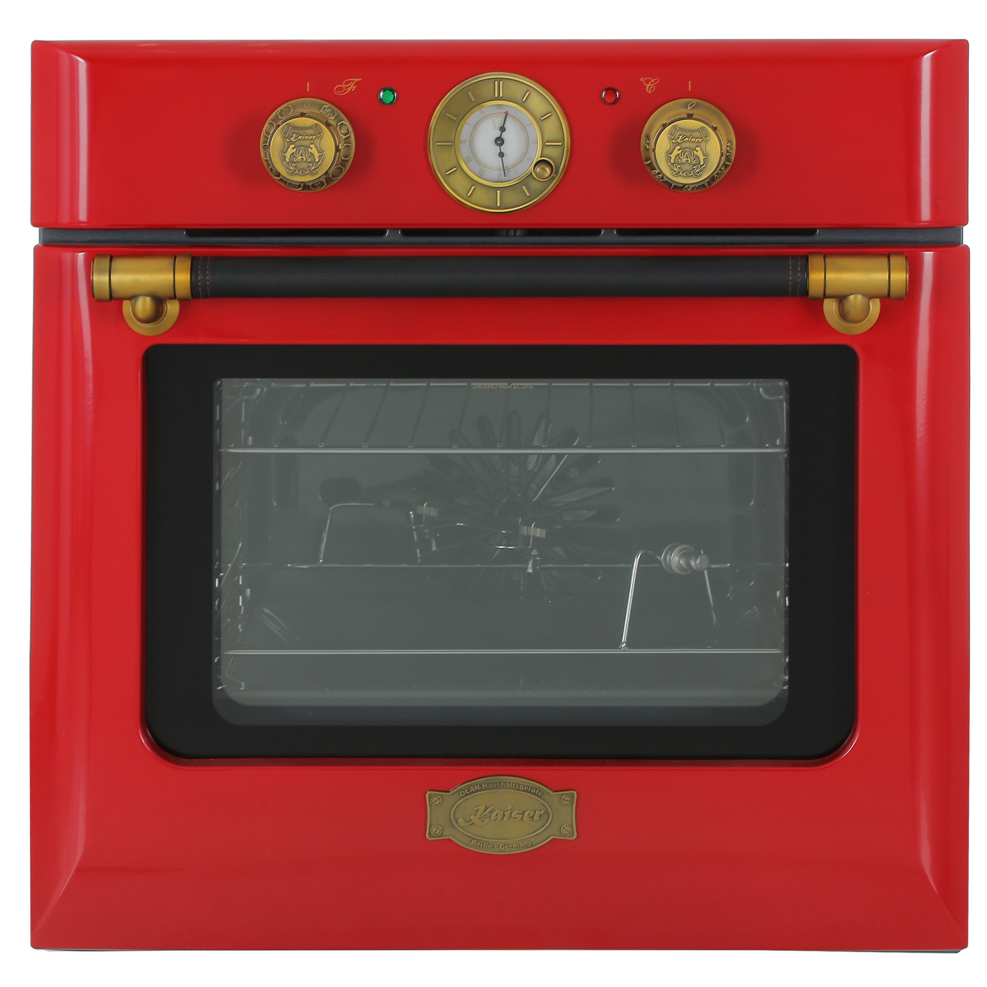 8164459 Электрический духовой шкаф Kaiser EH 6424 RotBE Eco красный STDN-0029387