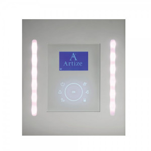 ASG-BLK-PIUVAP2804 Панель управления для парогенератора Artize Steam Power Белый