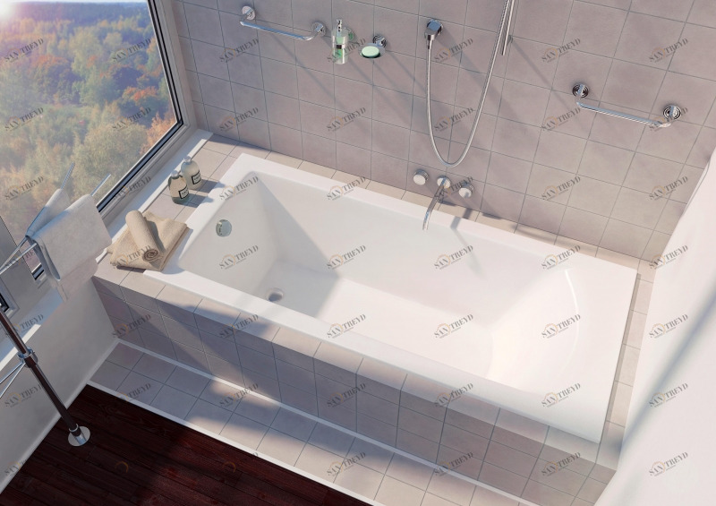 Акриловая ванна ALPEN Alaska 160x75 AVB0003