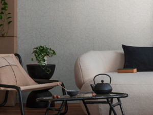 Огнестойкие обои с эффектом ткани