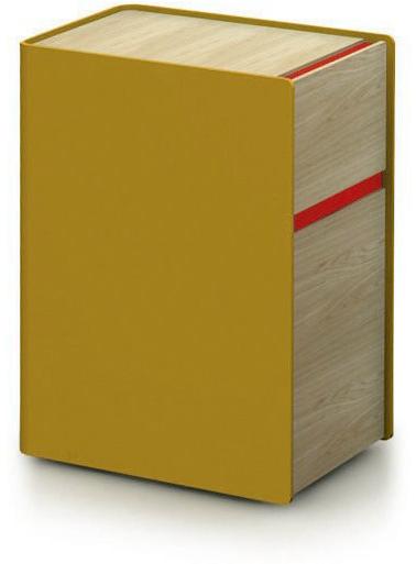 ALKI Шкаф для папок из массива дерева на колесиках Landa sun-id-1438723 - Вид №1