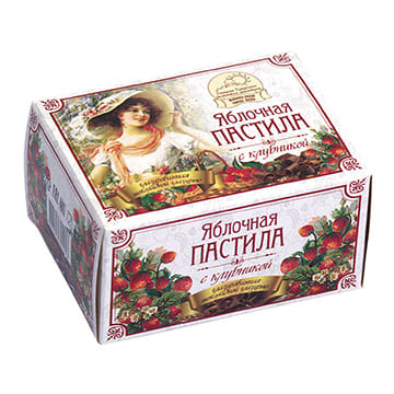 Белевская пастила в шоколаде с клубникой 100 г Santreyd 31992