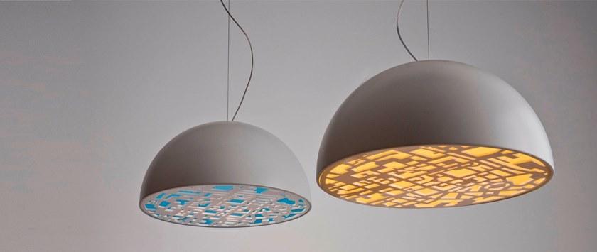 Martinelli Luce Подвесной светильник из алюминия  2067/bi/bi  - Вид №1