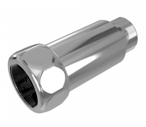 4620768888625  Соед.прям.г/ш 1"х1" для п/с 731SCH1010 Нержавеющая сталь