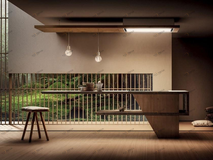 Elica Потолочная вытяжка со встроенным освещением класса а sun-id-1510941