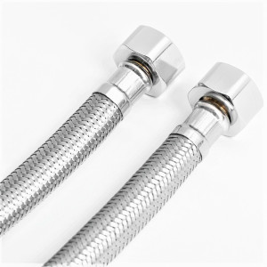 90865372 Гибкая подводка для воды C-PE26-6 60 см 1/2" гайка-гайка STLM-0415035 TIM