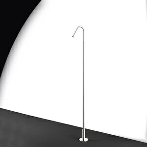 Излив напольный HIRO CHP1L серебристый глянцевый