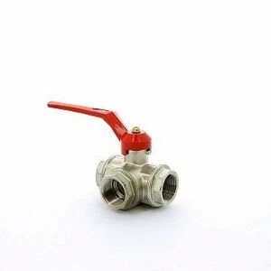 Кран шаровый ITAP 3-ходовой 3/4" тип Т ручка