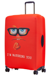 ECO I m watching you XL Чехол для чемодана большой PRO I'm watching you XL Fancy Armor