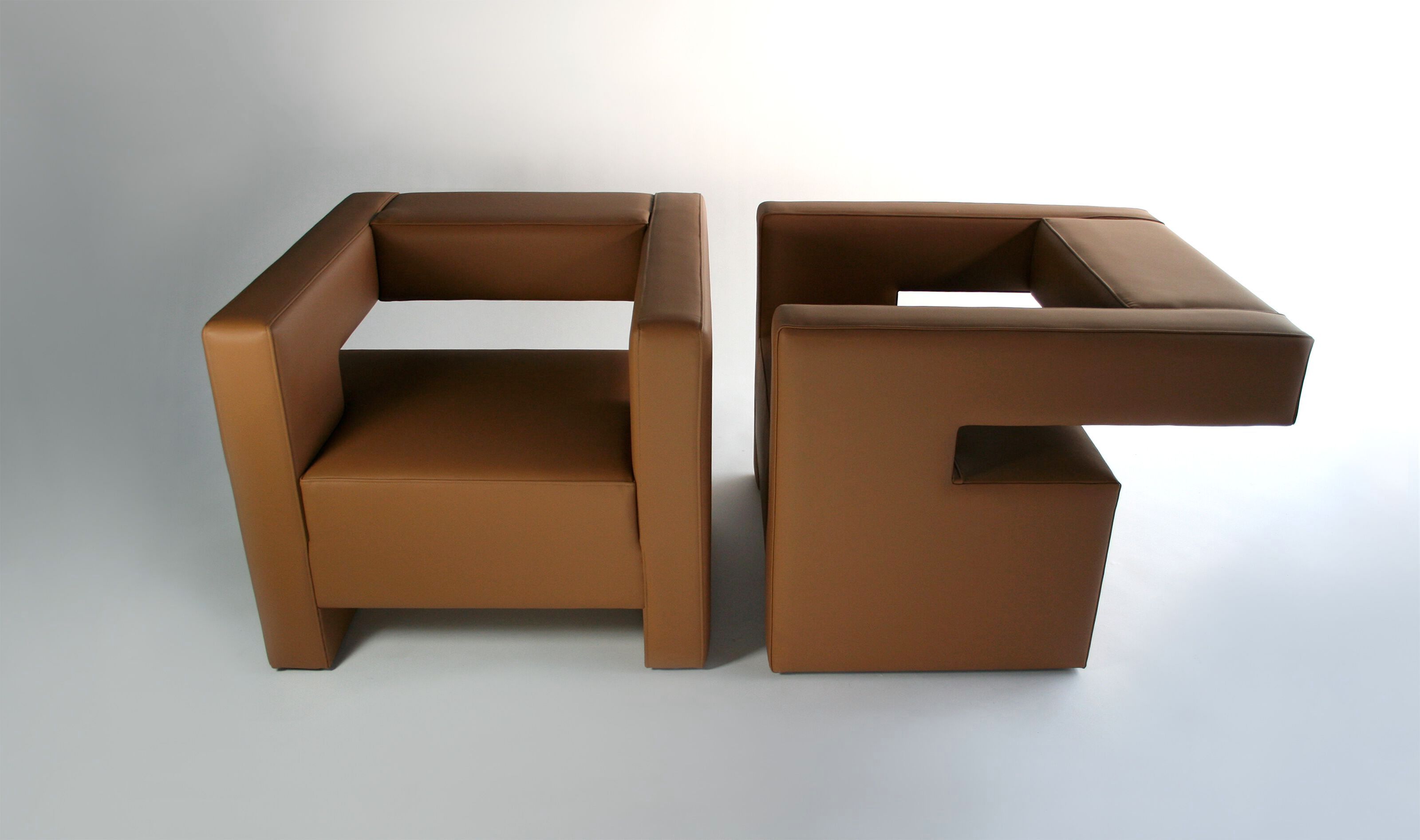 Кожаное кресло с подлокотниками Phase Design BB ARCH-00074130 - Вид №2