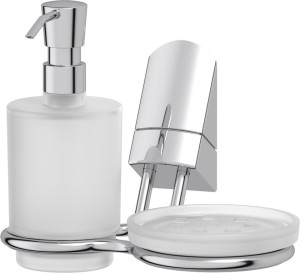 APO 009 Держатель с дозатором жидкого мыла и мыльницей VITRA Apollon