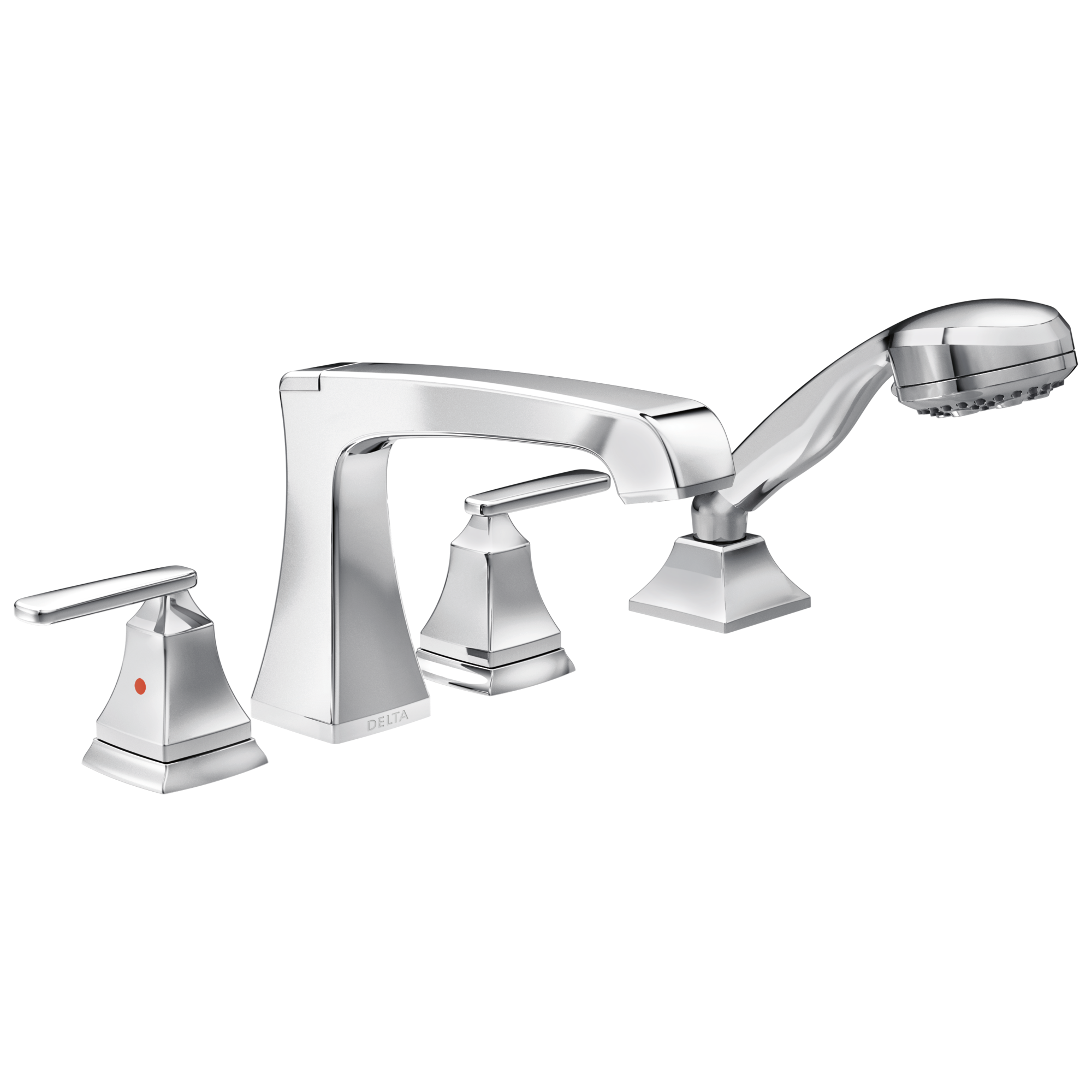 T4764 Римская ванна с ручным душем Delta Faucet Ashlyn Хром 