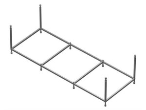W72A-180-080W-R2 Каркас для ванны 180х80 AM.PM Spirit