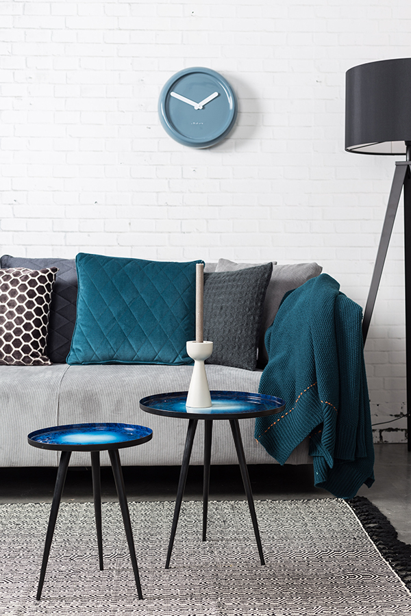 Комплект журнальных столов Flow set of 2, 2 шт, синий Zuiver 2300090 - Вид №3