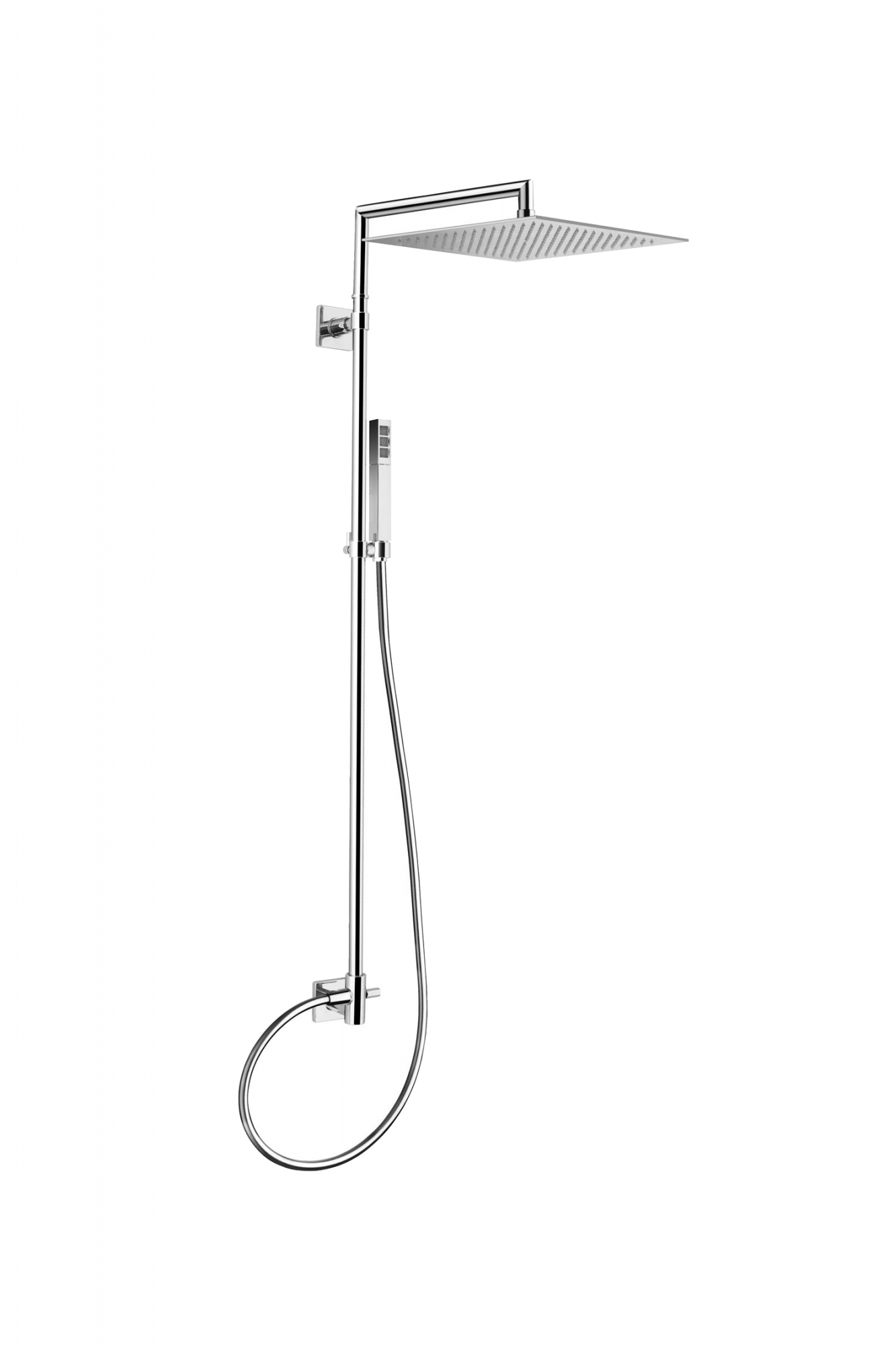 32492/ID-CR CARIMALI Поворотная душевая стойка, лейка MySlim 