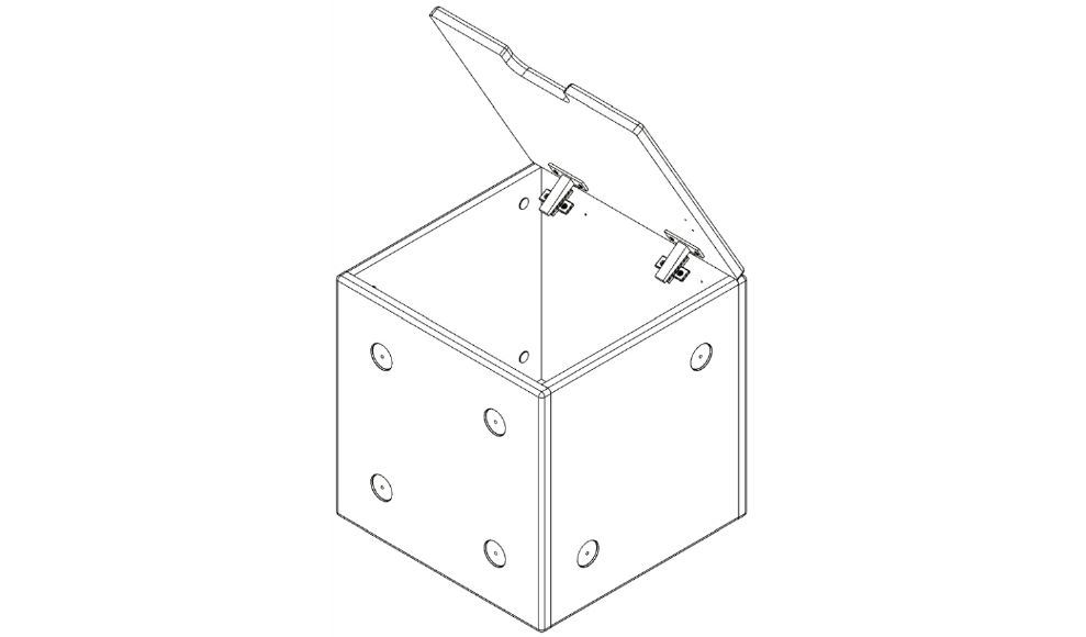 Ящик для игрушек "Продленка" МАНДАРИН ПРОДЛЕНКА 178752 Белый Santreyd  - Вид №5