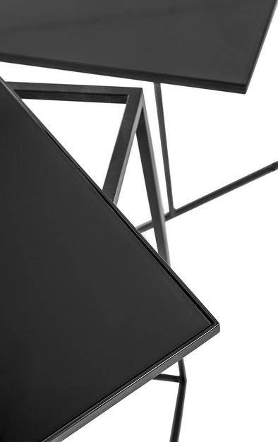 MOMENTI Металлический высокий квадратный стол The black attitude sun-id-1485427 - Вид №3