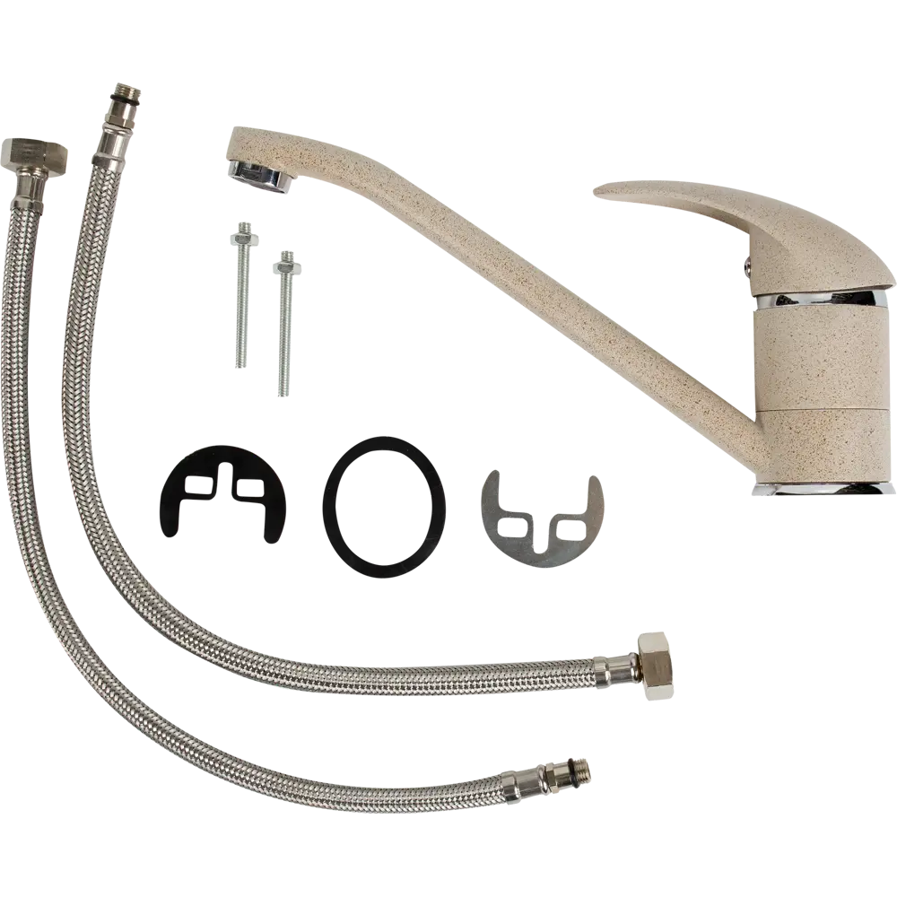 Кухонный смеситель Santreyd Primavera Garda бежевый 13 см 82126207 PV-5 STLM-0019798 - Вид №2