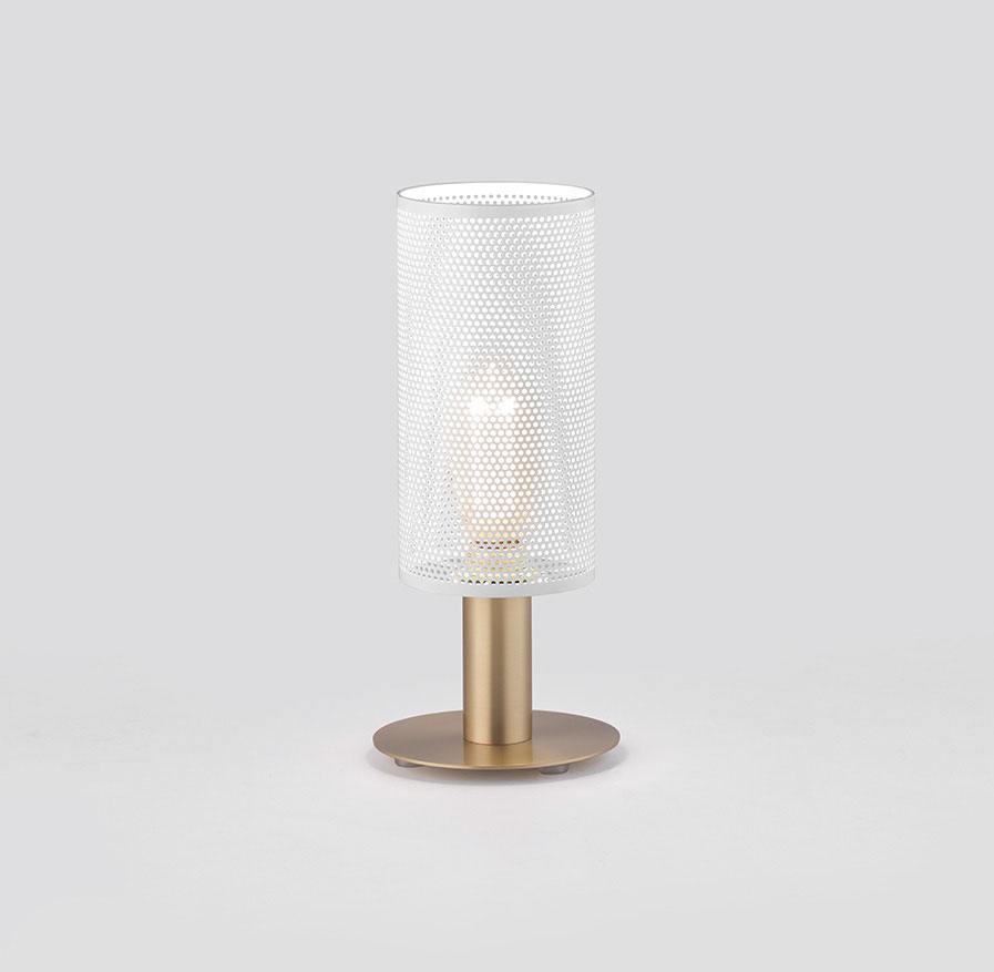 084438 Настольная лампа латунь - белый Aromas del Campo Fito  - Вид №1