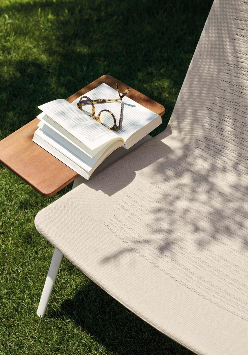 FAST Садовое кресло из алюминия с дренажной тканью Zebra knit 455 - Вид №5