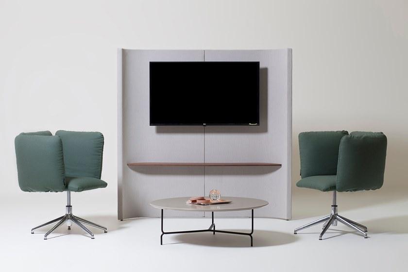 Manerba Звукоизоляционная перегородка для офиса из технической ткани Undecided sun-id-1380925 - Вид №1