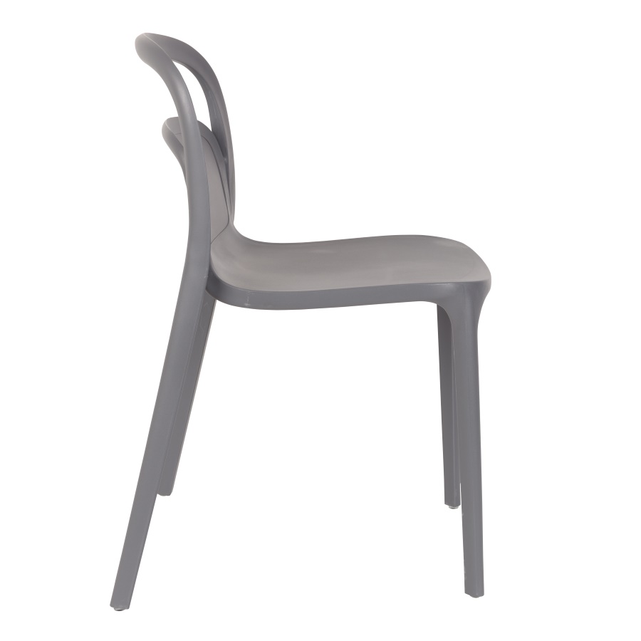 Стул Rex серый White Label Living 1100309 - Вид №3