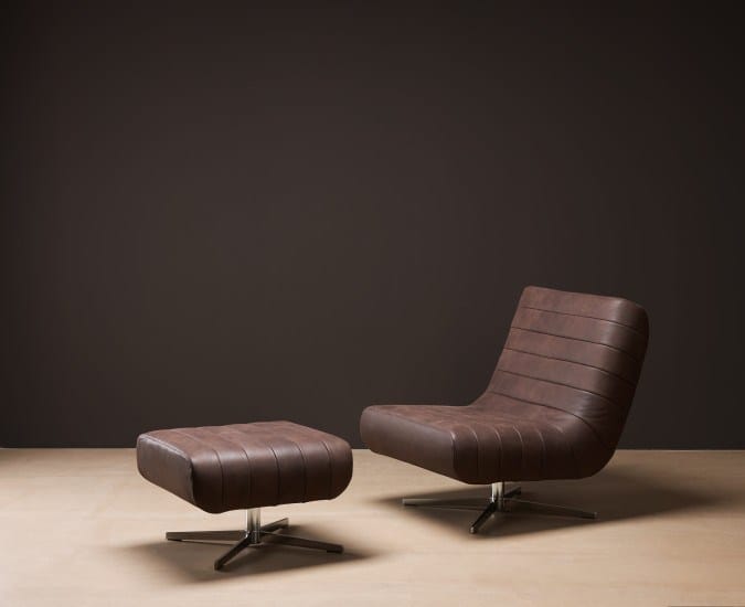 Кожаный пуф ROSSIN Riffel ARCH-00072745 - Вид №3