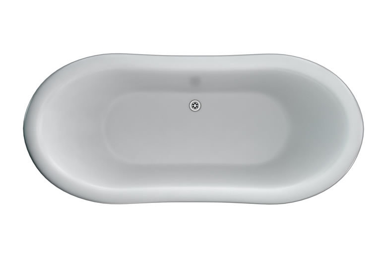 Ванна акриловая Bateau двусторонняя с ножками E11 CHR Bateau Burlington T10F, E11 CHR - Вид №2