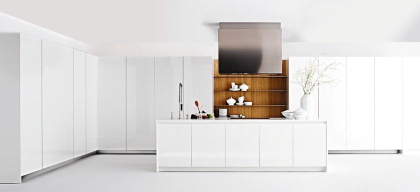 Elmar Модульная кухня из дерева и верхней части hi-macs® Easy sun-id-1421190 - Вид №1