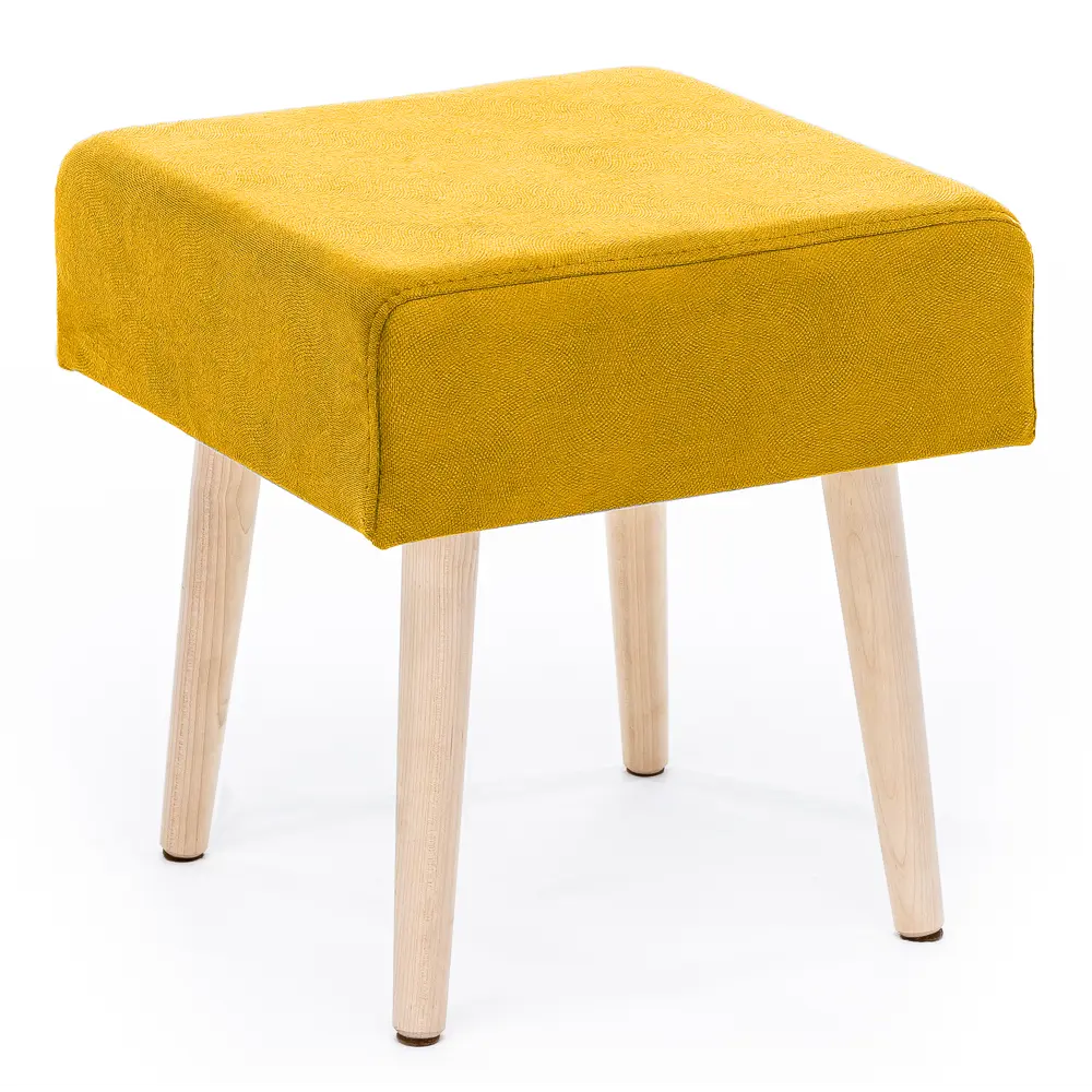 Банкетка домашняя Seasons 35x35x37.5 см цвет желтый Bisk STLM-2143171 - Вид №1