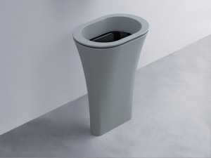 AMLA65-BR+AMPILO-N+AMCOLO-BR Раковина Amedeo Ovale отдельностоящая cielo Enjoy + Amedeo