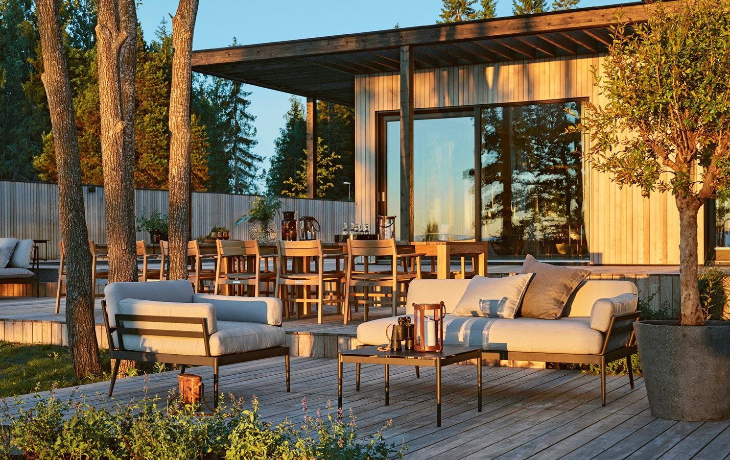 Мягкий садовый диван Sunbrella® Skargaarden Anholt ARCH-00102602 - Вид №4